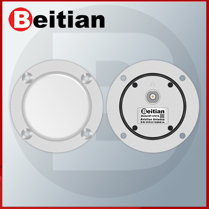 Beitian high gain RTK differential drone ship four-star multi-frequency aerial type antenna GNSS antenna BT-3707A Beitian high gain RTK differential drone ship four-star multi-frequency aerial type antenna GNSS antenna BT-3707A
